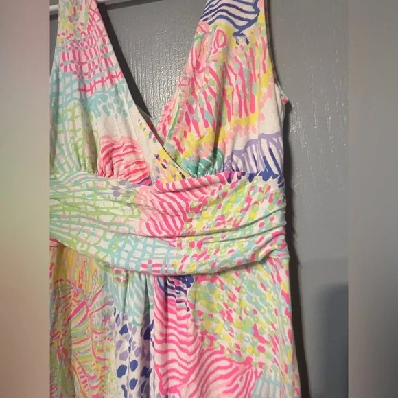 Lilly Pulitzer Multicolor dress Maxy size XS - Picture 4 of 5